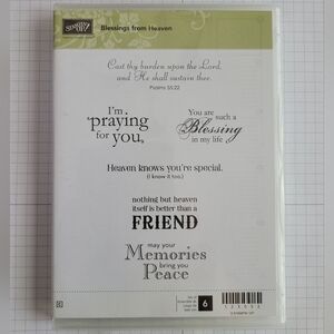 Stampin' Up! - Blessings from Heaven - LIKE NEW